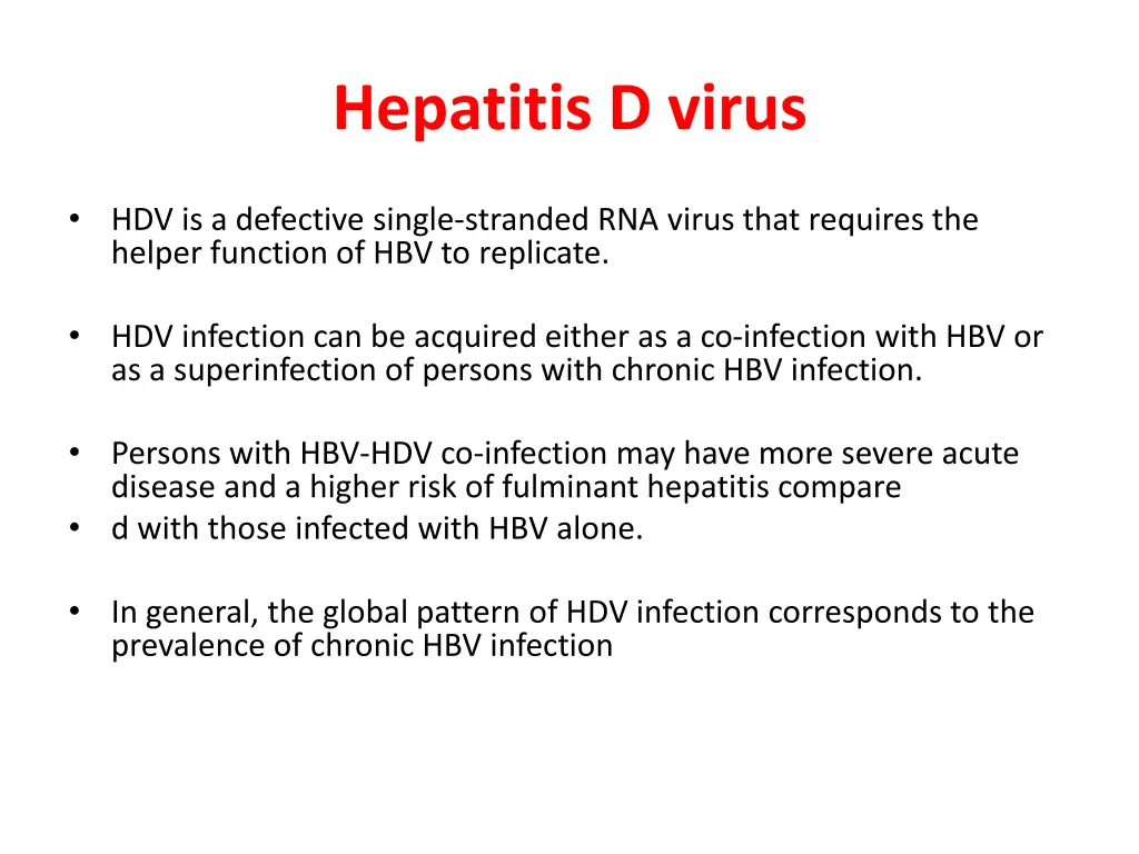 hepatitis d virus