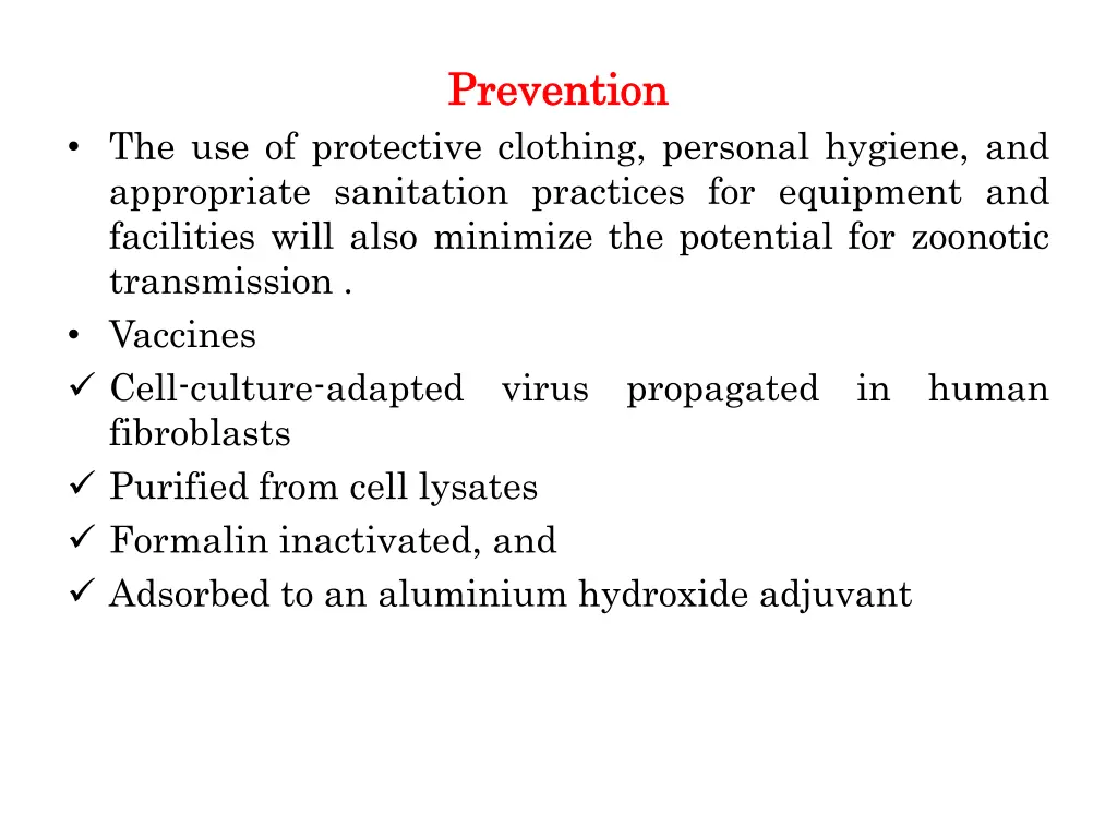 prevention prevention