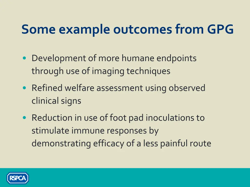 some example outcomes from gpg