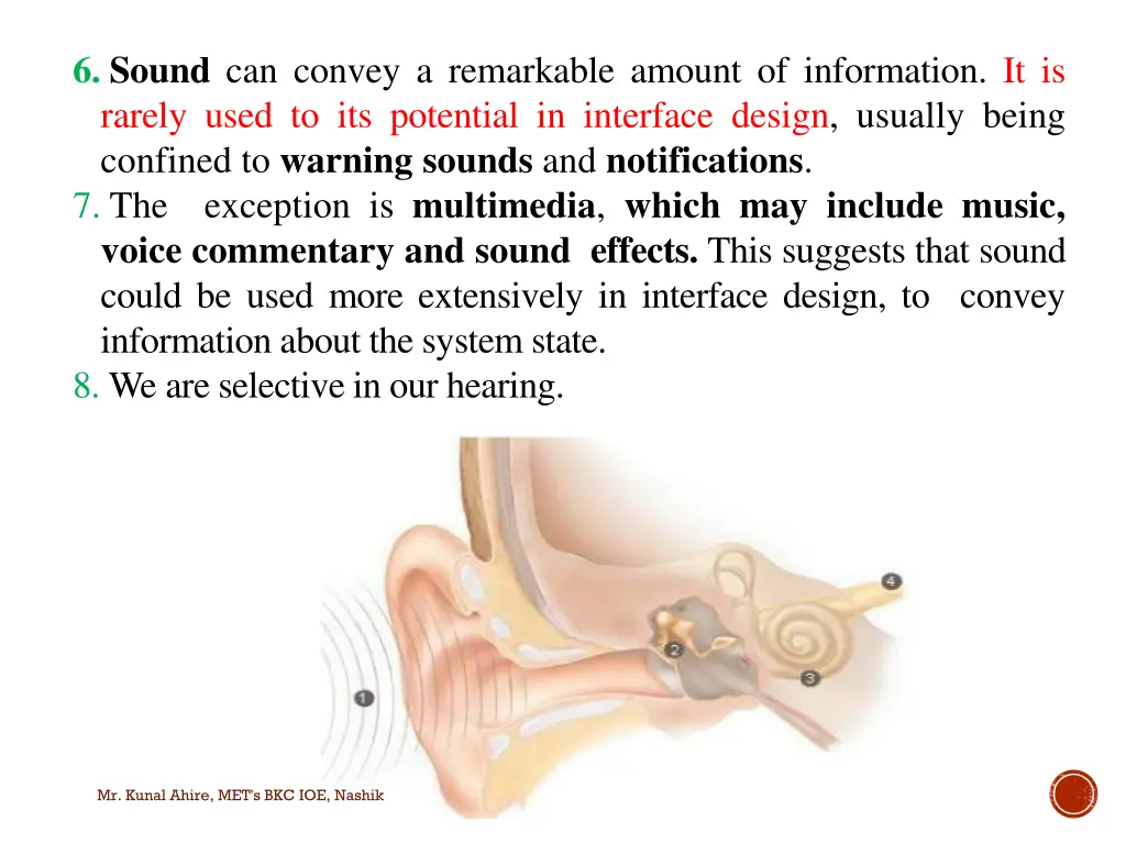 6 sound can convey a remarkable amount