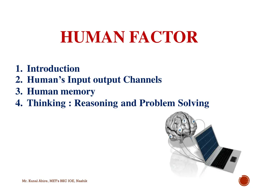 human factor