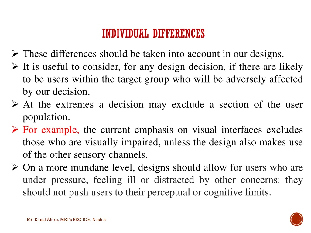 individual differences 1