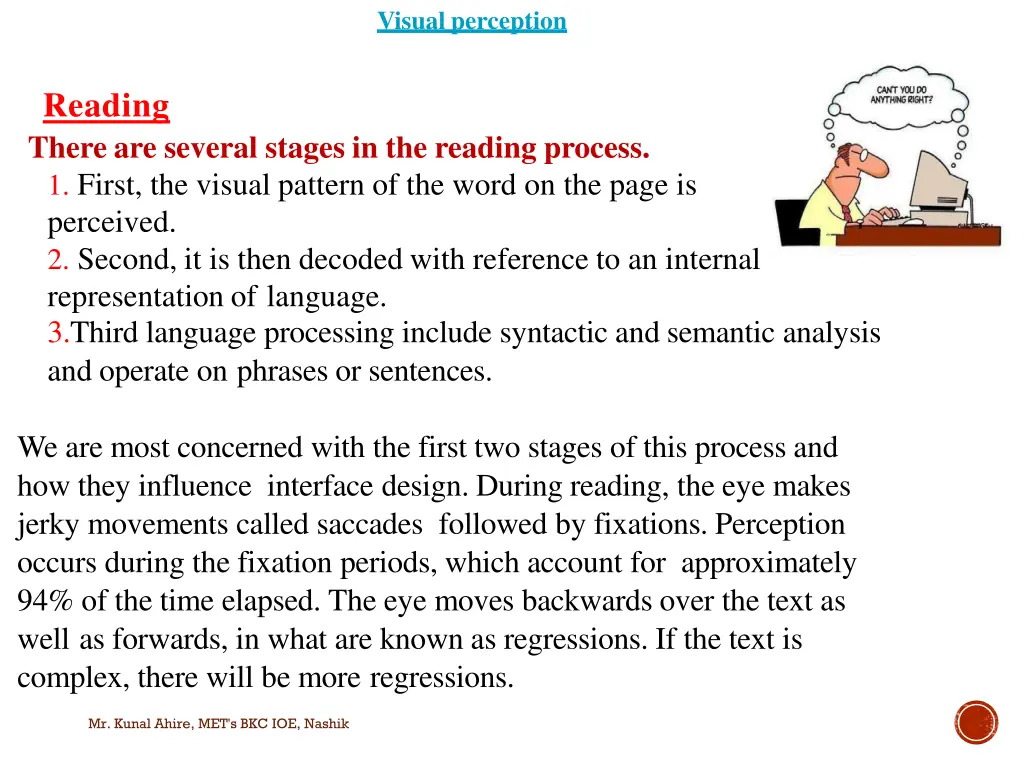 visual perception 1