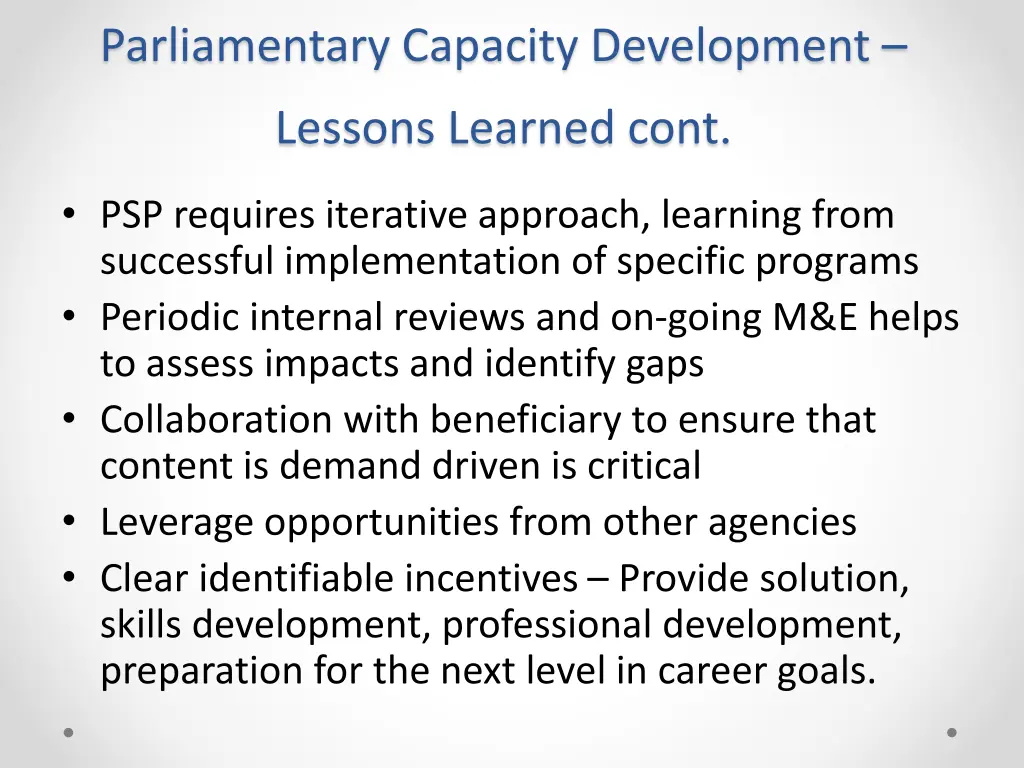 parliamentary capacity development 1