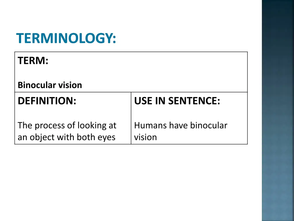 terminology 5