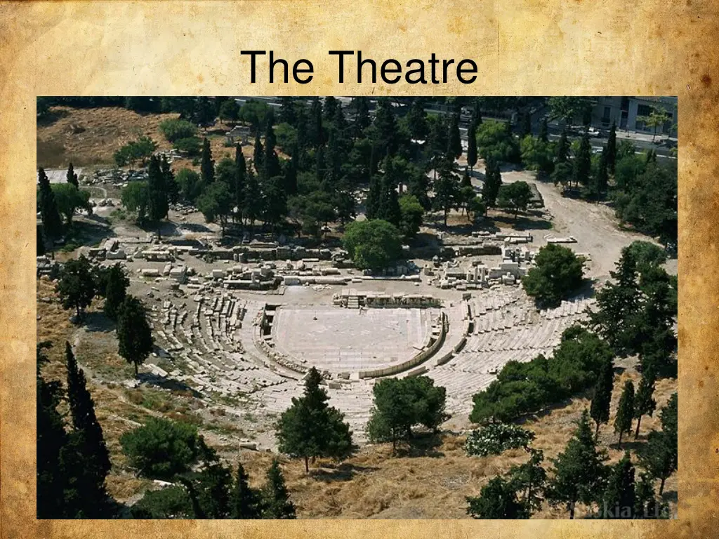 the theatre