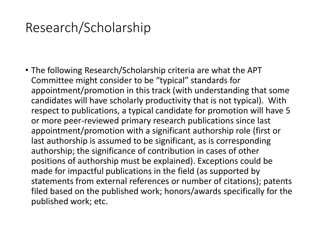 research scholarship