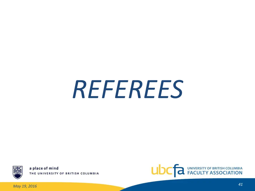 referees