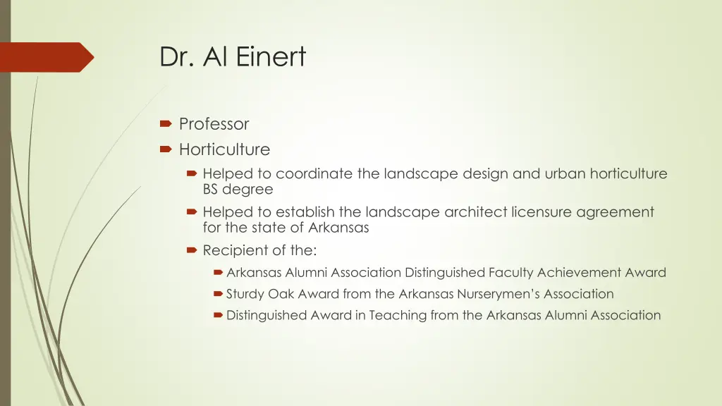 dr al einert