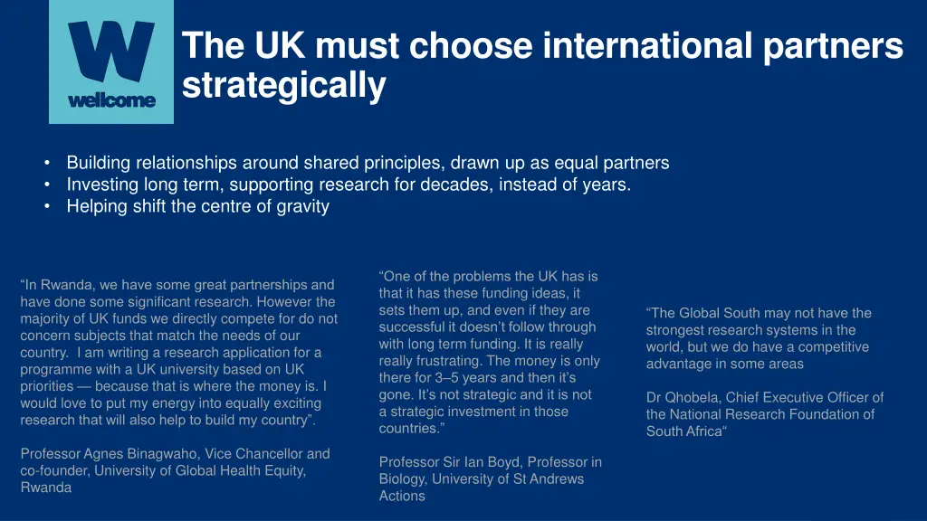 the uk must choose international partners