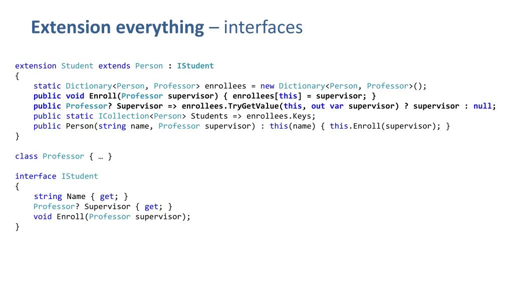 extension everything interfaces 1