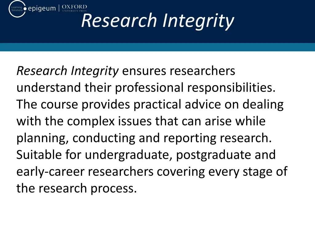 research integrity 2