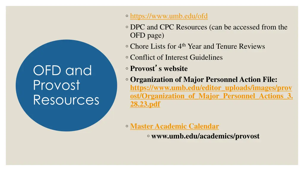 https www umb edu ofd dpc and cpc resources