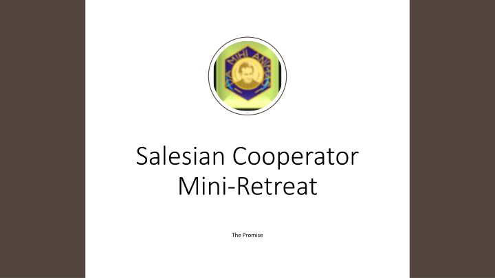 salesian cooperator mini retreat