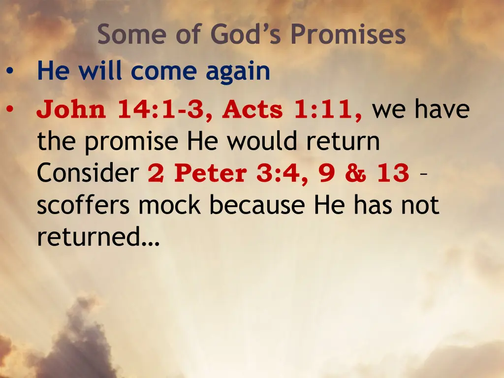 some of god s promises 10