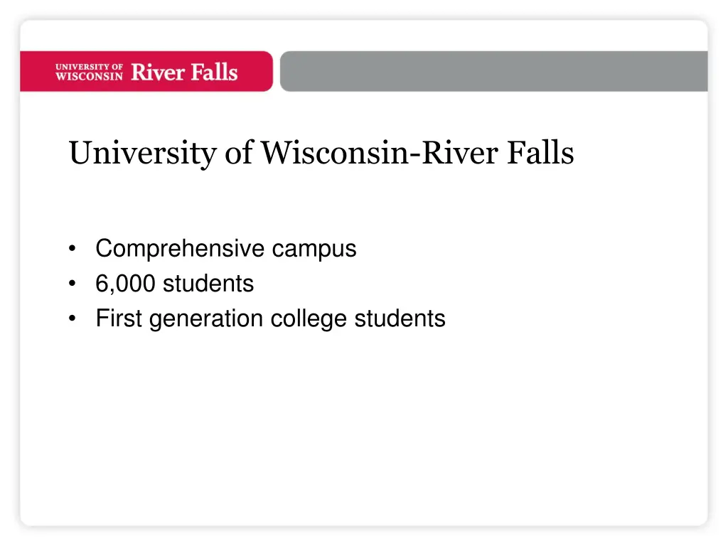 university of wisconsin river falls