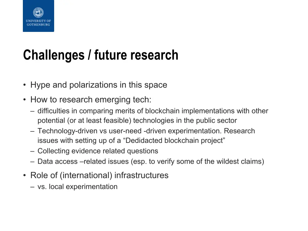 challenges future research