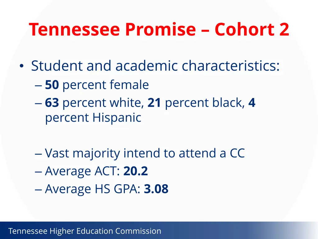 tennessee promise cohort 2