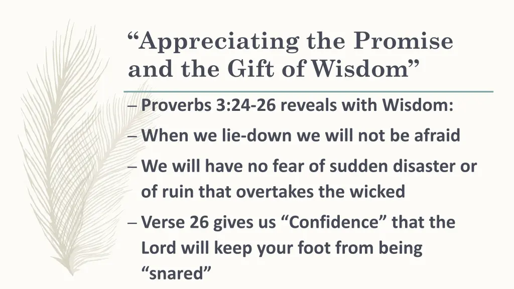 appreciating the promise and the gift of wisdom 5