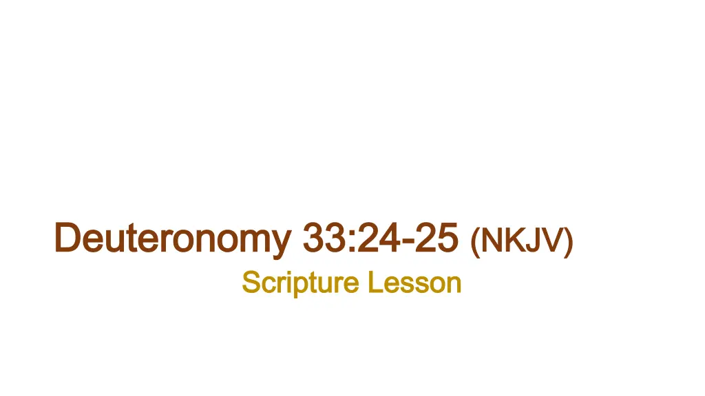 deuteronomy 33 24 deuteronomy 33 24 25 scripture