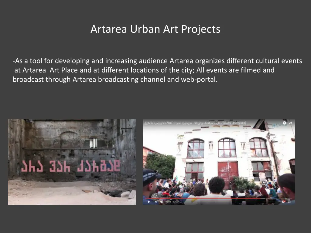 artarea urban art projects