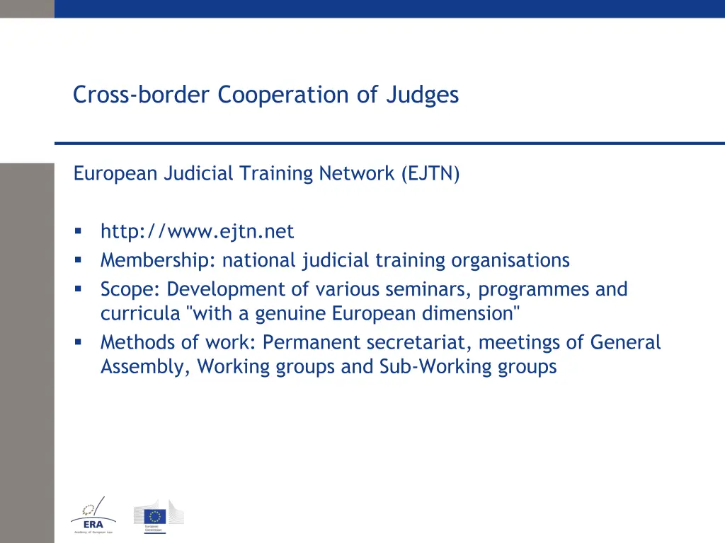 cross border cooperation of judges 17