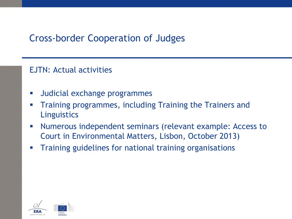 cross border cooperation of judges 18