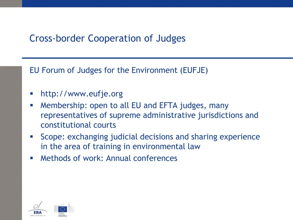 cross border cooperation of judges 19