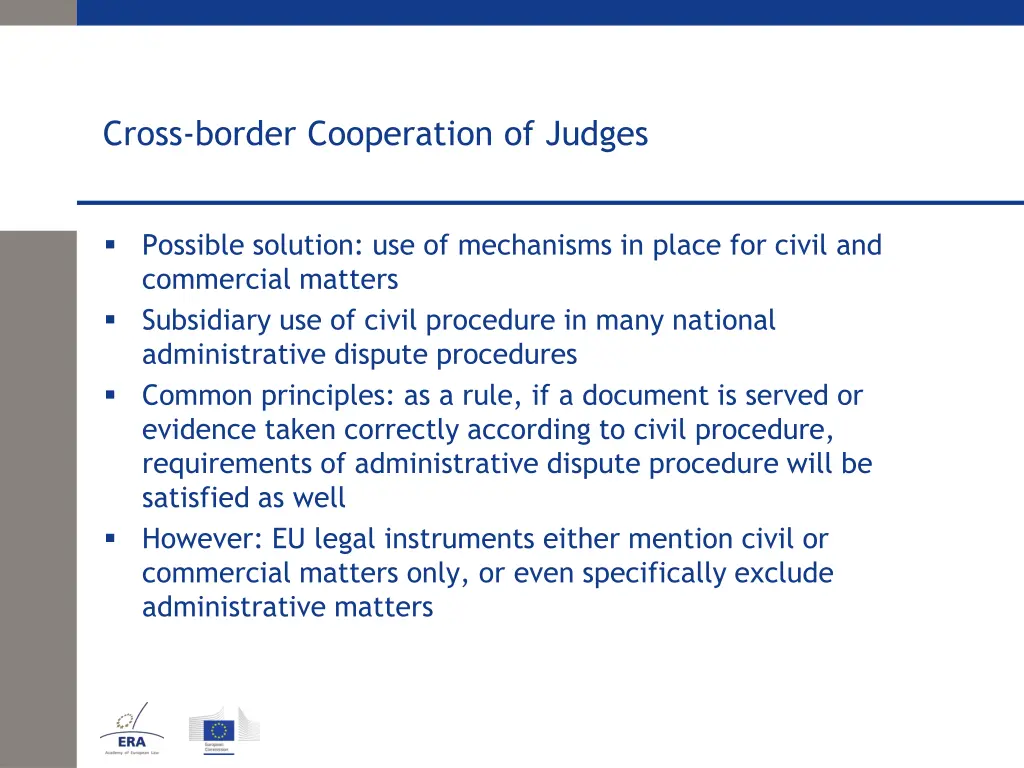 cross border cooperation of judges 9