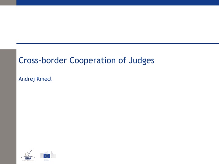 cross border cooperation of judges