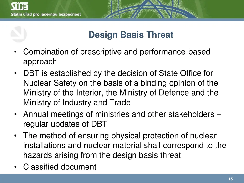 design basis threat