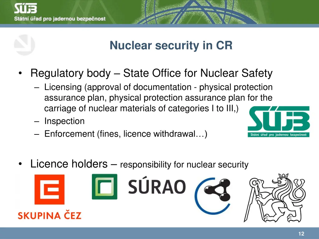 nuclear security in cr