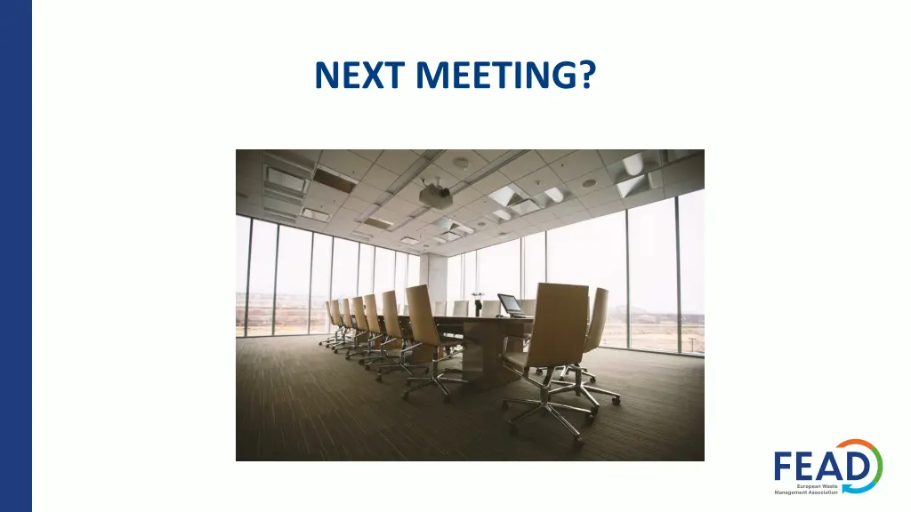 next meeting