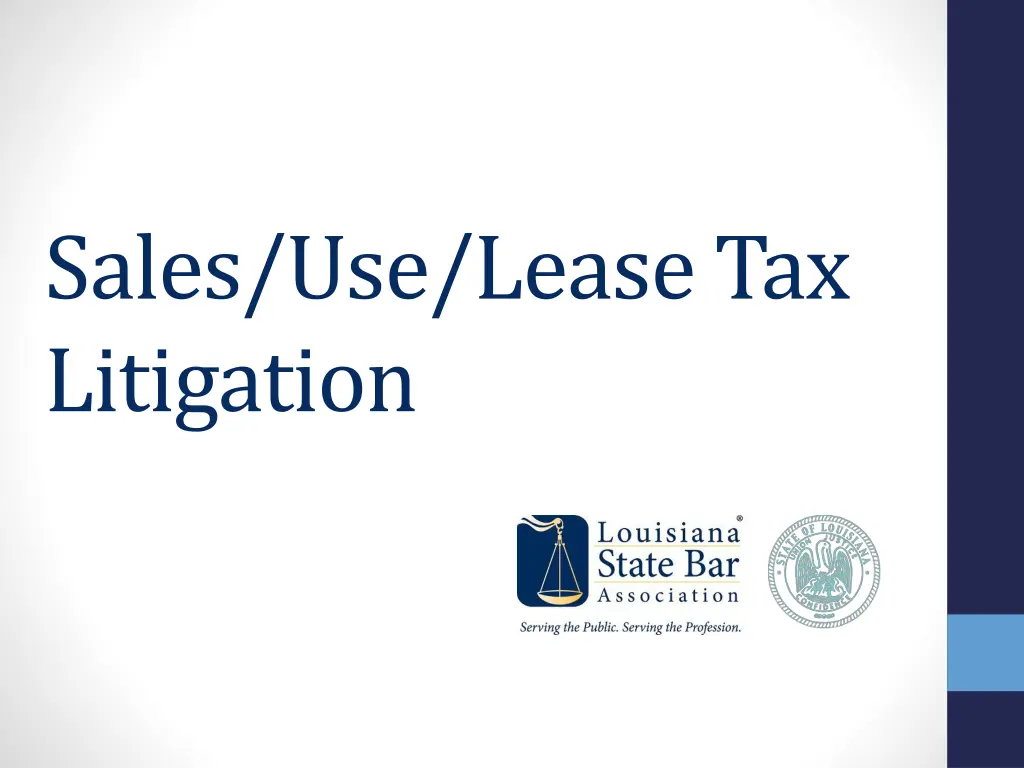 sales use lease tax litigation