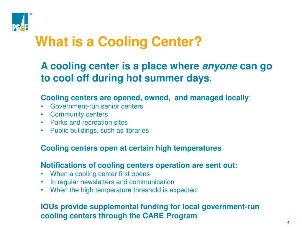 what is a cooling center