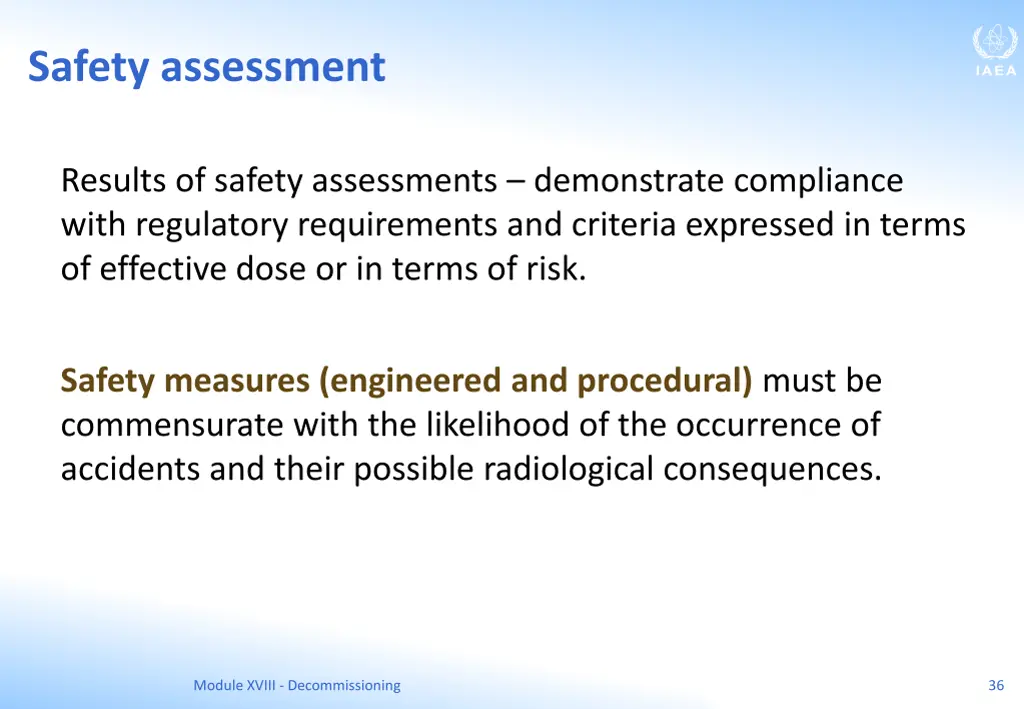 safety assessment 1