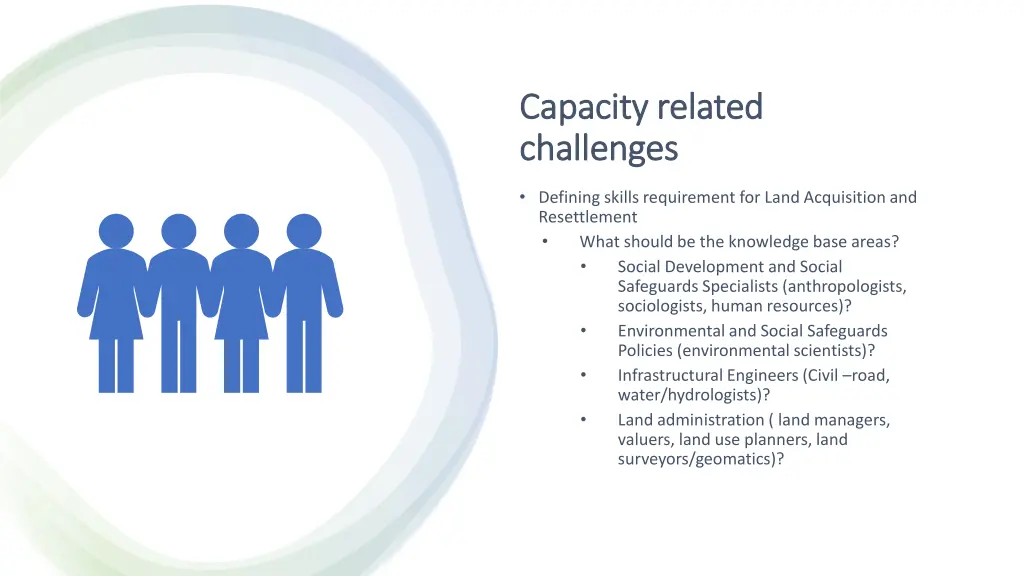 capacity related capacity related challenges