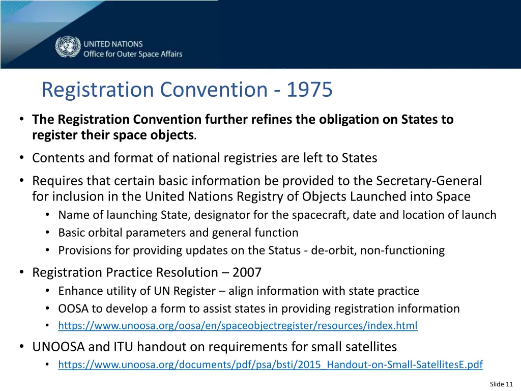 registration convention 1975