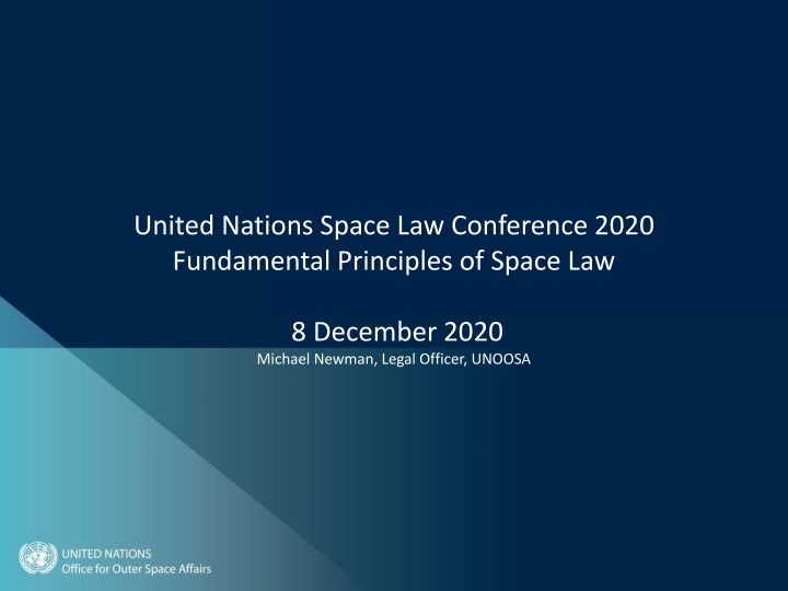 united nations space law conference 2020