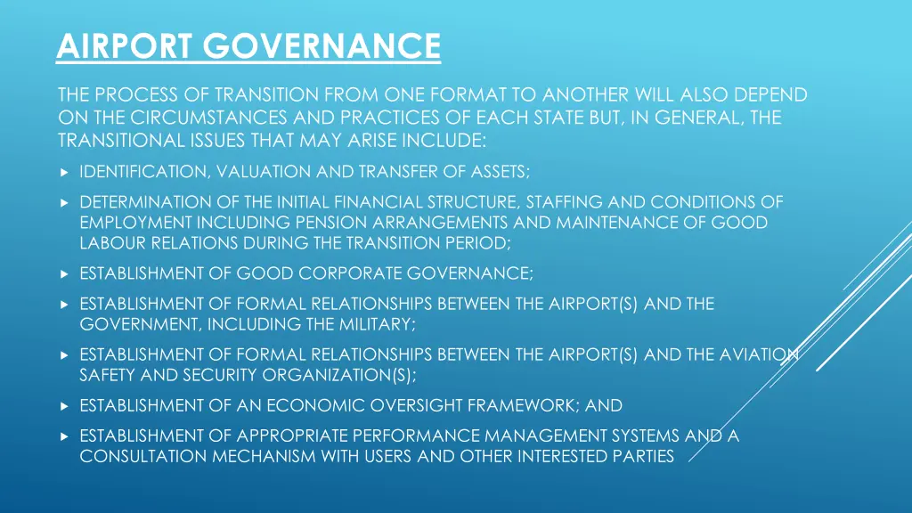 airport governance 1