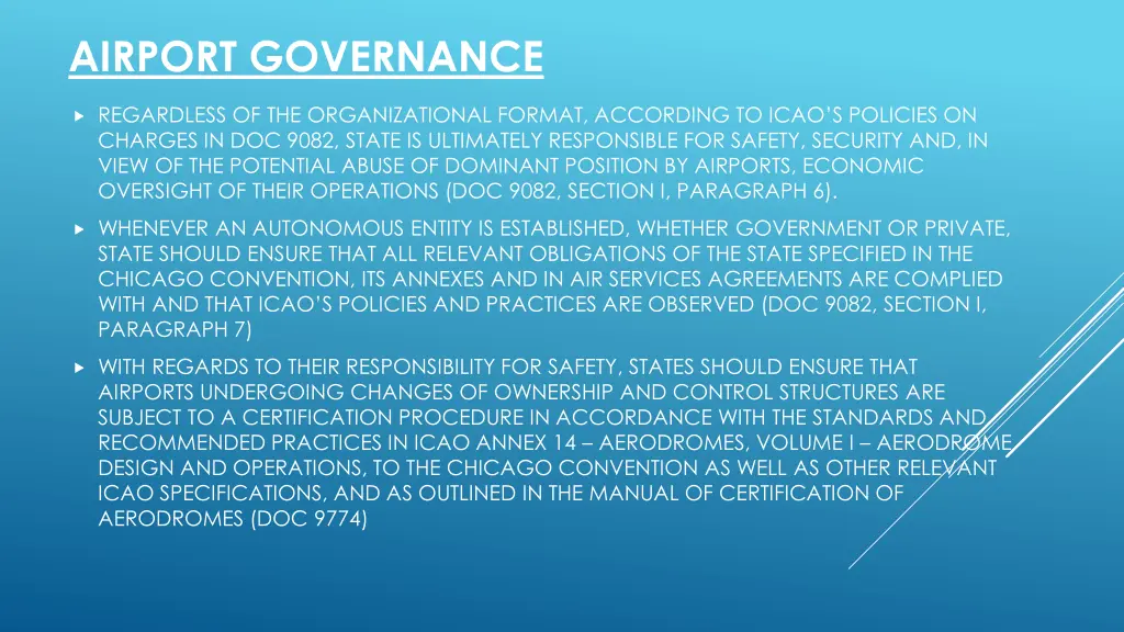 airport governance 2