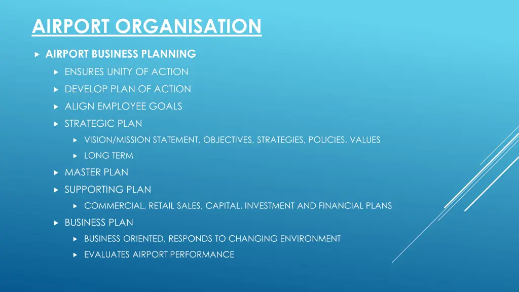 airport organisation 1