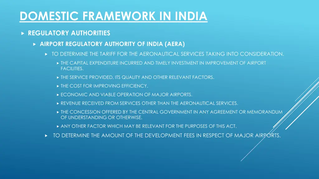 domestic framework in india 3