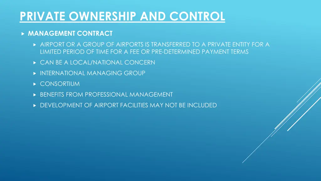 private ownership and control 2