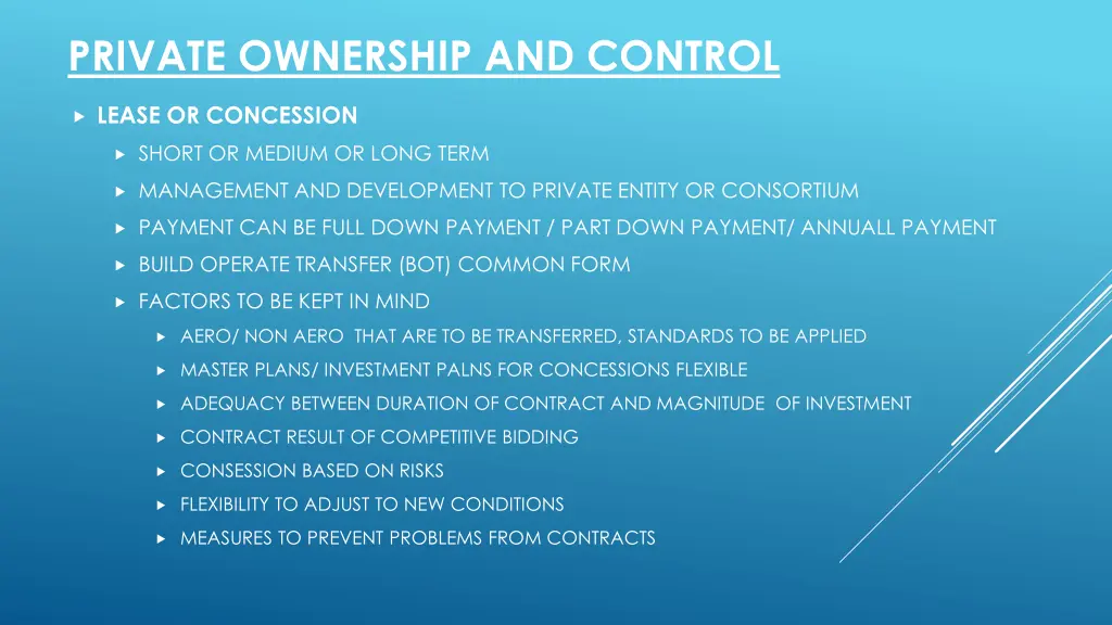 private ownership and control 3