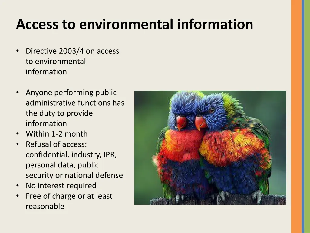 access to environmental information