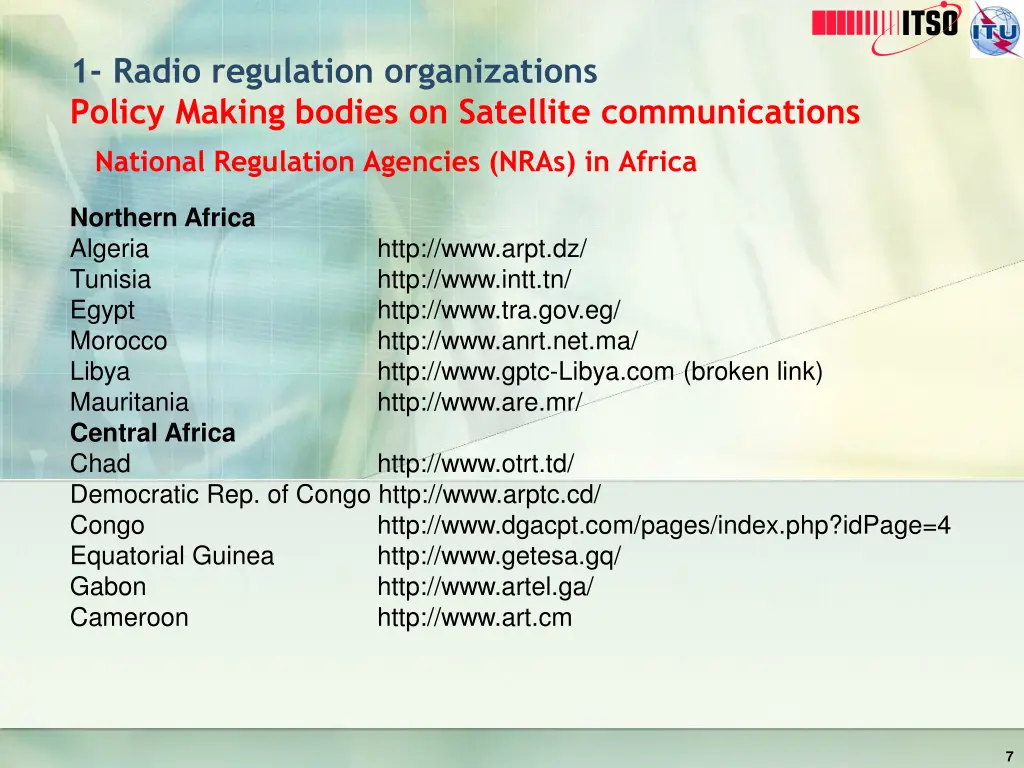 1 radio regulation organizations policy making 3