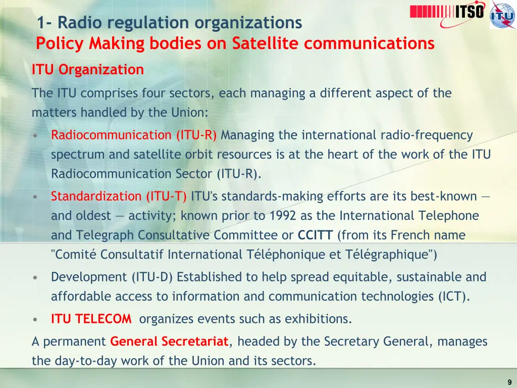 1 radio regulation organizations policy making 5