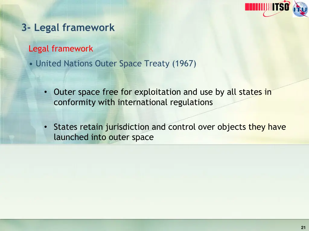 3 legal framework