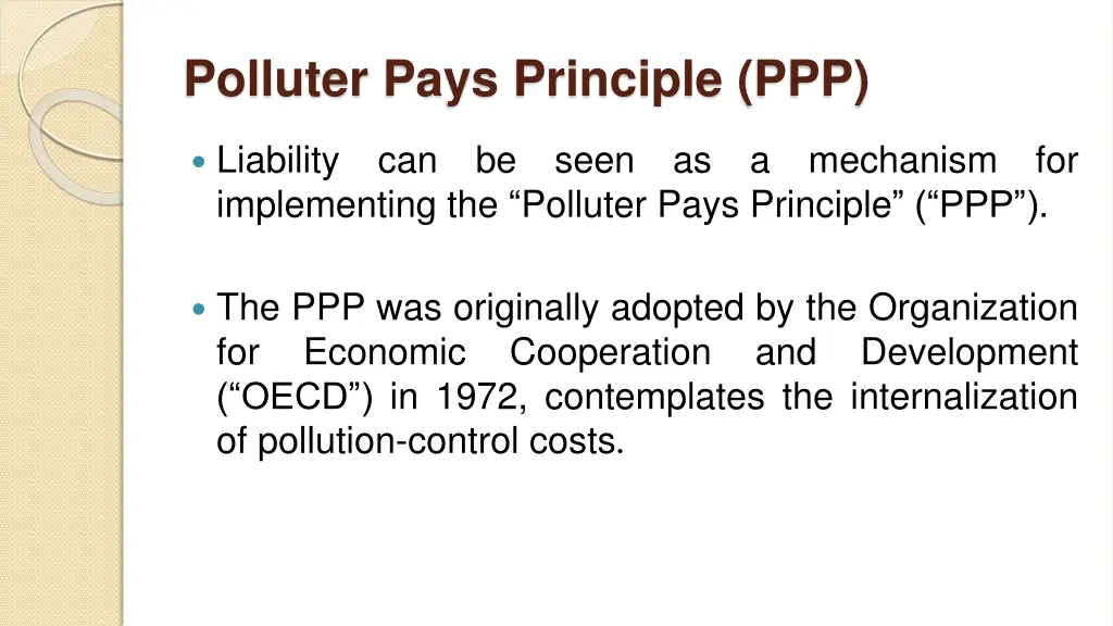 polluter pays principle ppp